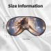 Soft Celestial Dance Eye Mask - Adjustable Breathable Light Blocking & Double-Sided for Ideal Sleep - Buy Online on GoSupps.com