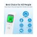 Infrared Digital Thermometer for Adults and Babies - Non-Contact, Fever Alarm, Accurate Reading, LCD Screen - Memory Function - Buy Online on GoSupps.com