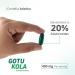 Nutra Nutrition Gotu Kola 400mg Capsules 20% Asiaticosides Standardized Centella Asiatica Extract Supports Circulation, Brain & Cognitive Function 60 Softgels - Buy Online on GoSupps.com
