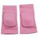MINILUJIA 2PCS/Pair Kids Knee Brace Pad Non-slip Sponge Sleeves Breathable Flexible Elastic Children Knee Support Protector Cover pink X-Small (Pack of 2)