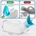 Well-Medication-Safe Urine Bottle for Women - 2-in-1 Design with Discrete Bag & Bright Cord - 1000ml Durable Plastic Urinal for Camping Home Car & Travel - Buy Online on GoSupps.com