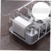 Transparent Cable Management Organizer - Parliky Holder for Home & Desktop Electronics - USB Rack & Clear Wire Keeper (26x10cm) - Buy Online on GoSupps.com