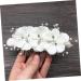 Angoily Flower Side Comb Bridal Side Combs Bride White Headgear Hair - Buy Online on GoSupps.com