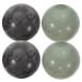 Supvox Marble Handballs - Health Exercise Baoding Balls - Natural Stone Crafts For Keyhole Relaxation Fingers - 2 Sets
