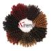 Xtrend Hair 8 Inch Wand Curl Twist Braids Crochet Curly Hair Extension 1B 5 Packs/Lot - Buy Online on GoSupps.com