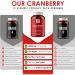 Earth BOTANIC Organic Cranberry Capsules 40,000mg | High Strength 150 Concentrated Pills with Vitamin C | Cranberry Extract Complex Supplements - Buy Online on GoSupps.com