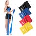 Exercise Bands for Physical Therapy (Sold Singly) | Resistance Band for Yoga | Long Resistance Bands for Working Out | Elastic Band for Exercise at Home | Yoga Stretching Band 7FT #3 Blue (11.1LB)