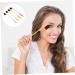 FRCOLOR 12 Pcs Double Ended Eyebrow & Lash Brush Set - Versatile Hairline & Eyebrow Combs for Perfect Styling | International Shipping Available - Buy Online on GoSupps.com
