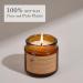 Natural Soy Scented Candles for Women & Men | Long-Lasting Lavender Candle Jars for Home | International Shipping - Buy Online on GoSupps.com