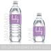 Sweet Baby Girl Themed Purple It's a Girl Baby Shower Water Bottle Labels - 24 Count - Buy Online on GoSupps.com