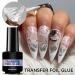 Nail Foil Glue Gel - 8ml Strong Adhesion Transparent | Glue Requires a UV Lamp - for DIY Home Manicures and Decorative Nail Art - Buy Online on GoSupps.com