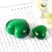 Green Cat's Eye Crystal Heart Shape Healing Stones - 2Pcs Set for Reiki Meditation Therapy and Birthday Gift - Buy Online on GoSupps.com