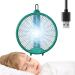 Racket USB Rechargeable Fly Racket - Foldable Fly Swatter Racket 3000 Volts Fly for Buggs Fly Killers for Travel Outdoor Camping (Green) - Buy Online on GoSupps.com