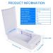 Lenlang Nail Tool Sterilizer with Blue Light - Portable USB Sterilization Box for Manicure Supplies - Buy Online on GoSupps.com