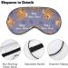 Chow Chow Sleep Mask - Adjustable Eye Cover for Sleeping and Travel - Light Blocking Blindfold for Men and Women - Buy Online on GoSupps.com