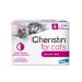 Cheristin for Cats Topical Flea Prevention  Starts Killing Fleas in 30 Minutes, 6 doses