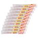 100pcs Disposable Toothbrushes with Toothpaste (5 Colors) 100 Count (Pack of 1)