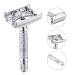Premium Deluxe Classic Razor Plane for Men & Women | Safety Razor Set with 9.5 cm Blades - Ideal for Sophisticated Grooming - Buy Online on GoSupps.com
