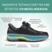 Orthofeet Yari Men's Slip-in Sneaker - Hands-Free Black Orthopedic Shoes EU 44 Wide Ideal for Comfort & Support - Buy Online on GoSupps.com