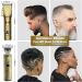 FADEKING Professional Hair Clippers and Trimmer Set - Cordless LCD Display Barber Clippers for Men - Rechargeable Beard T Outliner Trimmers - Haircut Grooming Kit (Golden/Gold) - Buy Online on GoSupps.com