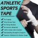 Elastic Sports Tape - Kinesiology Tape for Sports Athletes 1.5inchx45ft Cotton Elastic Athletic Tape Latex Water Resistant Blister Prevention Tape Nicything - Buy Online on GoSupps.com