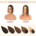 Elailite Hair Toppers For Thinning Hair Women Real Hair - 100% Real Human Hair Extensions Clip in Toupee SILK BASE (2"x6") Crown HairPiece (#1B Natural Black 10 Inch) 10 inch (2x6 Base) #1B Natural Black - Buy Online on GoSupps.com