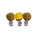Magic Sparkles Twinkles Edible Glitter GOLDEN Collection. Perfect For Decorating Cakes Snacks And More! (Pack Of 3 : 5g Per Pot)