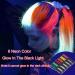 Glow Temporary Hair Chalk Comb - Washable, Non-Toxic Hair Color for Girls Kids - Perfect for Birthday, Halloween, Cosplay Party - Black Light Reactive - Buy Online on GoSupps.com
