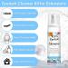 Qinzave 150ml Eyelash Extension Cleanser with USB Fan - Paraben and Sulfate Free Lash Shampoo for Salon and Home Use - Buy Online on GoSupps.com