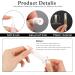 10 Pack 5ml Transparent Rotating Nail Oil Pens - Brush Tip Applicator for Skin Eyelash Growth & Liquid Lip Gloss - Buy Online on GoSupps.com
