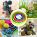 Yuhoo Round Plastic Knitting Loom Set - DIY Craft Tool Kit for Hats, Scarves, Socks & More | Blue 14cm - Buy Online on GoSupps.com