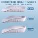 Buy Orthopedic High Pads 2.0 for Men | Comfortable Height Insoles | Gray 0.98 in - Enhance Your Height & Support - Buy Online on GoSupps.com