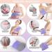 SuzziPad Microwave Heating Pad 8x14 - Multipurpose Heat Pack for Pain Relief - Purple Heat Compress Wrap for Neck, Shoulder, Back, Knee - Moist Heat Therapy for Cramps, Joint Pain, Muscle Ache - Buy Online on GoSupps.com