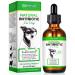JSBNQRMZ Natural Antibiotics for Dogs Dog Antibiotics Drops Dog Itch Relief Pet Antibiotics-Supports Dog Allergy Relief Anti-Bacterial Effect Dog Multivitamin (60ML)