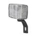 cyclingcolors Bicycle Reflector White Front Road Bike MTB Front Light with Plastic Holder
