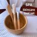 Face Mask Mixing Bowl Set - Bamboo DIY Facial Tools for Skin Care | Complete Mixing Tool Kit with Bowl Spatula Spoon & Brush Applicator - Buy Online on GoSupps.com