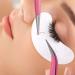 Quesuc 2 Pieces Straight and Curved Tip Tweezers Nipper for Eyelash Extensions Pink Stainless Steel False Lash Application Tools - Buy Online on GoSupps.com