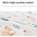 Chilsuessy Baby Sleeping Bag 2.5 tog 100% Cotton | Toddler Wearable Blanket for Boys Girls | Squirrel Adventure Design | 90cm/1-2 Years - Buy Online on GoSupps.com