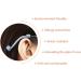 12 Pairs Silicone Eyeglass Ear Cushions Eyeglass Pads Anti Slip Glasses Ear Hook Eyeglass Strap Holder for Reading Glasses (Black  White) - Buy Online on GoSupps.com