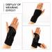 Adjustable Splint Sprain Sleeve Brace - Sports Support for Left Hand with Steel Plate | Tendon Relief & Stability - Buy Online on GoSupps.com