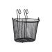 Jetson Electric Bike Front Bicycle Basket, Iron Basket, Jetson Bolt, Bolt Pro, LX10, Axle, J5, J8 and Haze Compatible