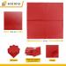 HEKU 100 Red 3-Layer Napkins | 33x33cm | Highly Absorbent & Stylish | Perfect for Events & Gastronomy | Practical 5-Pack - International Shipping Available - Buy Online on GoSupps.com
