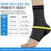 Ankle Support 2 Pieces Breathable Non-Slip Compression Ankle Brace for Joint Pain Relief Ankle Sprain Running Recovery  - Buy Online on GoSupps.com