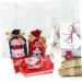 PLAFOPE Chrismas Bags 50pcs Christmas Drawstring Bag Candy Bags Holiday Santa Bag Drawstring Candy Bag Child Bag Food - Buy Online on GoSupps.com