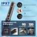 Sejoy Nose Ear Hair Trimmer - Professional IPX7 Waterproof Wet/Dry USB Rechargeable Cordless Trimmer with 360 Stainless Steel Blades - Safe, Painless, and Mute Motor - Black Upgrade - Buy Online on GoSupps.com