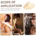 Soesfoufu 2-Piece Silicone Shampoo Comb & Scalp Massage Brush - Hair Shower Brush for Ultimate Hair Care - Buy Online on GoSupps.com