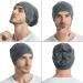EINSKEY Slouchy Beanie 2-Pack - Black & Grey - Thin & Lightweight Skull Cap for Men & Women - Buy Online on GoSupps.com