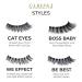 Buy Gabeena Self-Adhesive False Eyelashes - Waterproof Reusable Handmade for Dramatic Eyes | International Shipping - Buy Online on GoSupps.com