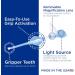 Bionix Lighted Forceps Foreign Object Removal Tool - Ideal for Healthcare Professionals - 10 Count - Buy Online on GoSupps.com