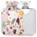 Naanle Floral Kolibri Heat bottle with reference transparent bag hot water bottle 1L heat bottle for bed handfoot heat pain relief heat and cold therapy